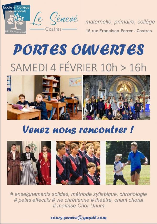 Portes ouvertes seneve 2023